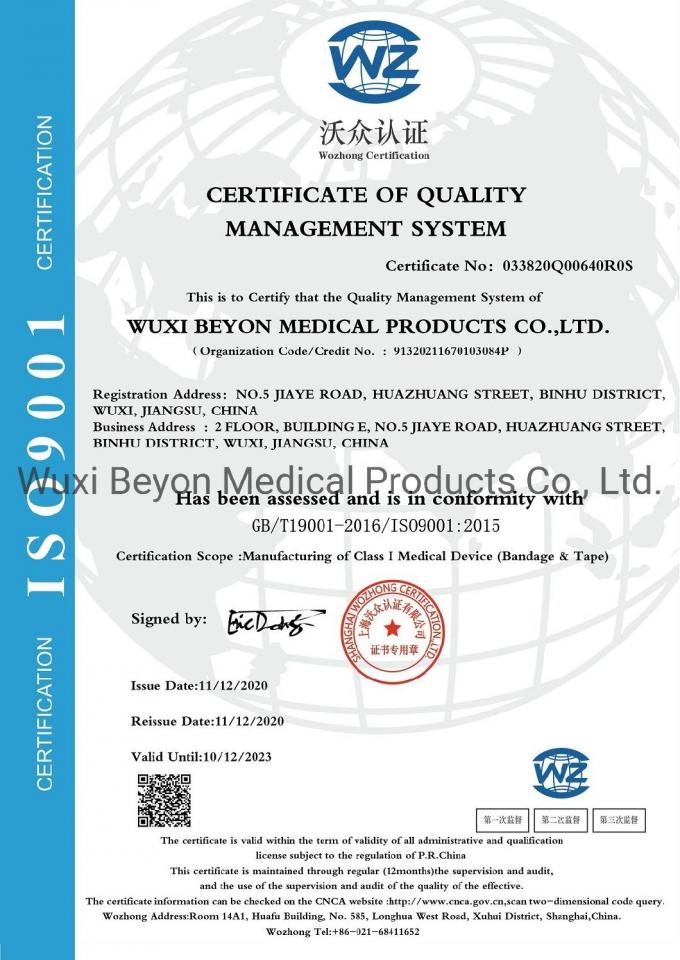 Non-Woven Self-Adhesive Elastic Cohesive Flexible Wrap Bandage
