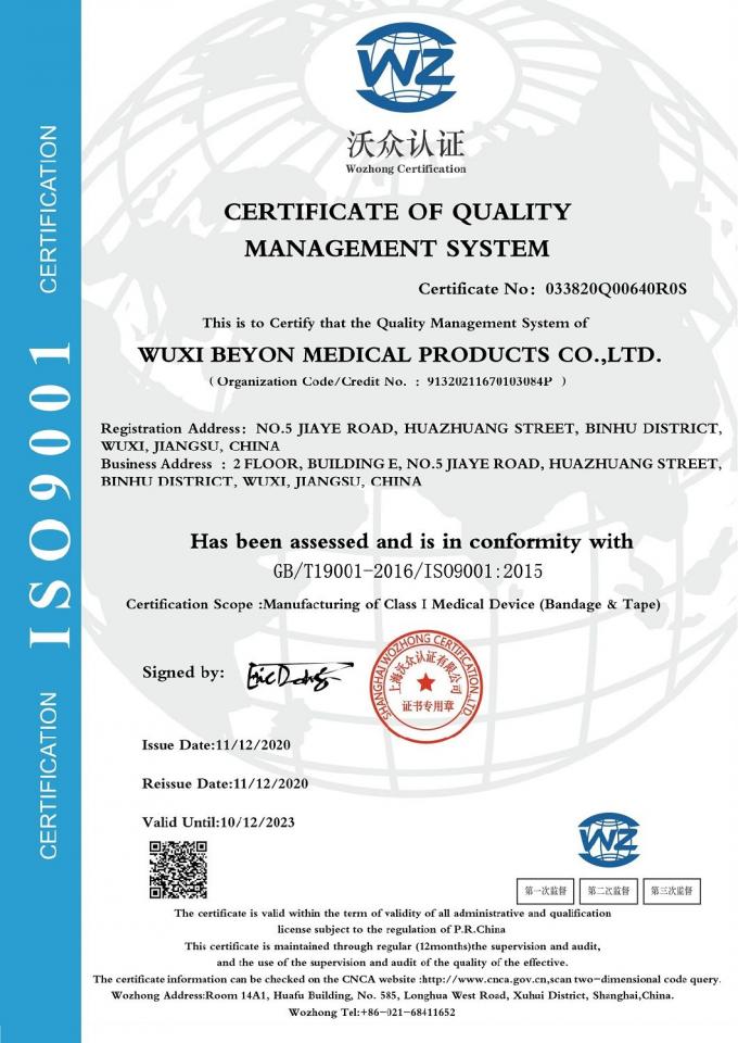 Non-Woven Cohesive Elastic Self-Adhesive Flexible Wrap Bandage