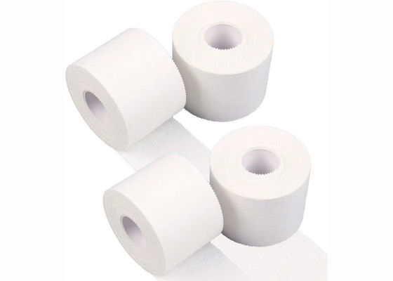 Beige Cotton Sports Tape Athletic Rigid Adhesive Trainers Serrated Straight Edge Tape