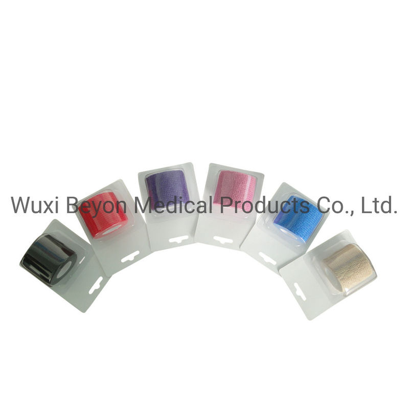 Self Adherent Cohesive Wrap Bandages Tape Flexible