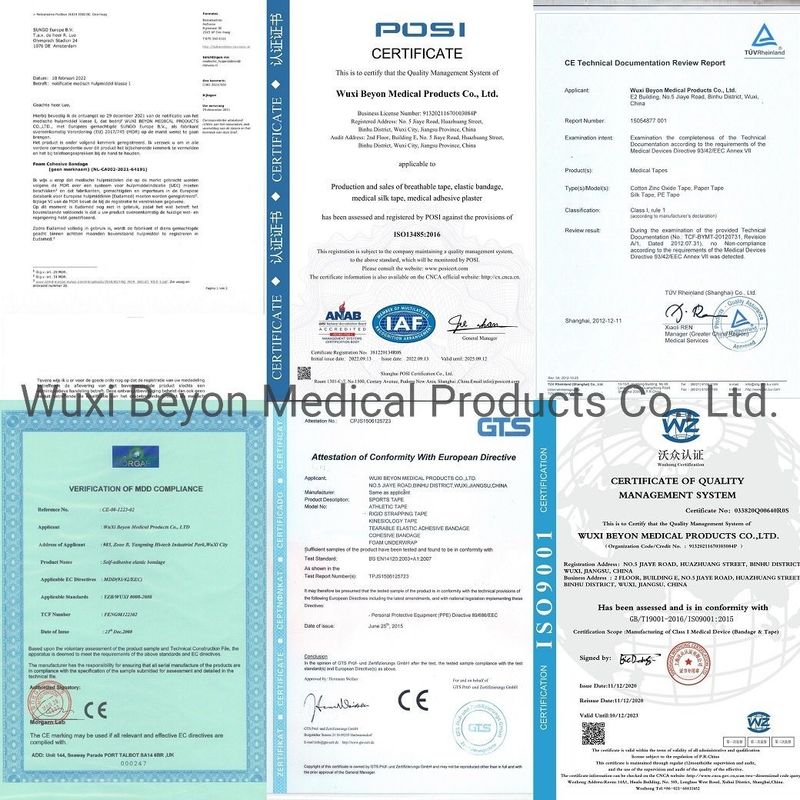 Support Non Woven Cohesive Bandage Self-Adherent Elastic Cohesive Wrap Vet Bandage