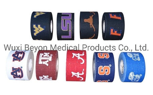 Athletic Sports Cotton Adhesive Tape Custom Design OEM Logo Prints Joints Muscle Protection
