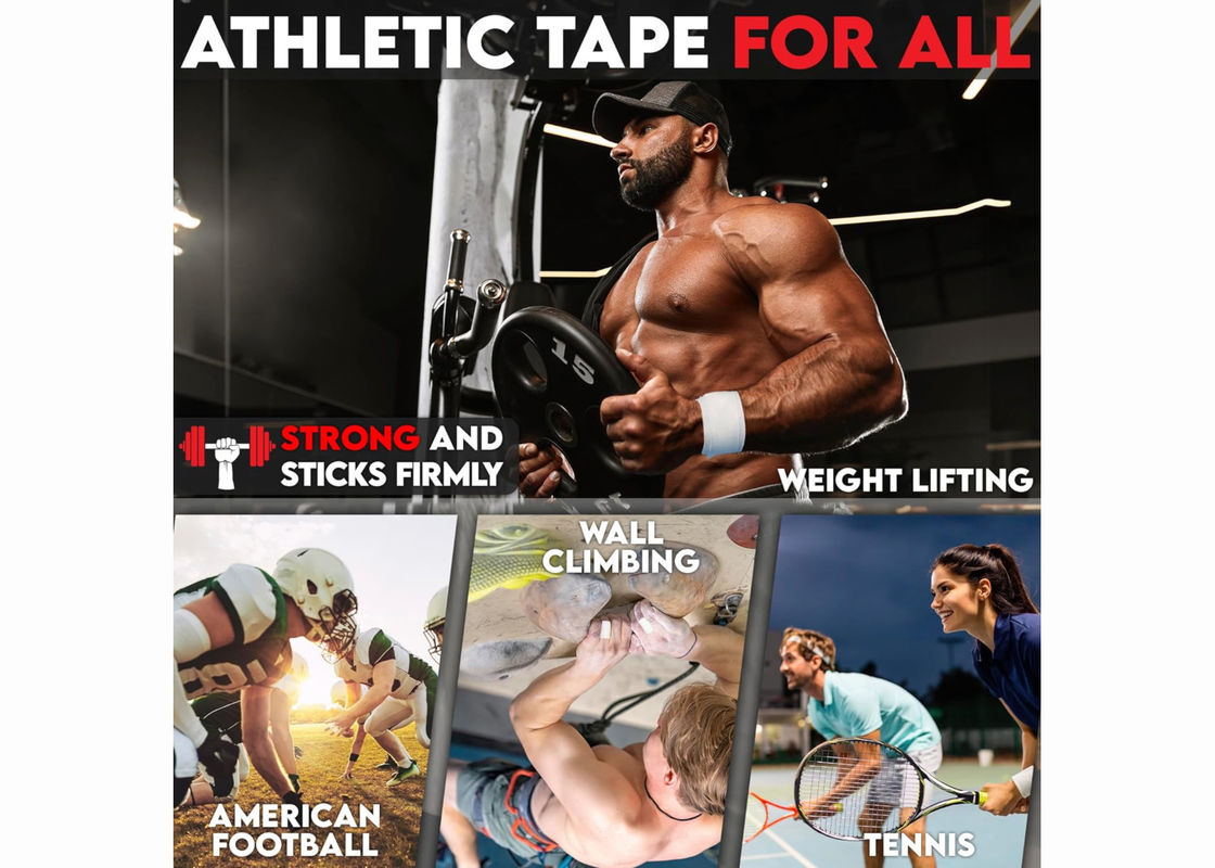 Rigid Adhesive Zinc Oxide Plaster Athletic Tape Multi Color Size Joint Muscle Taping For Protection