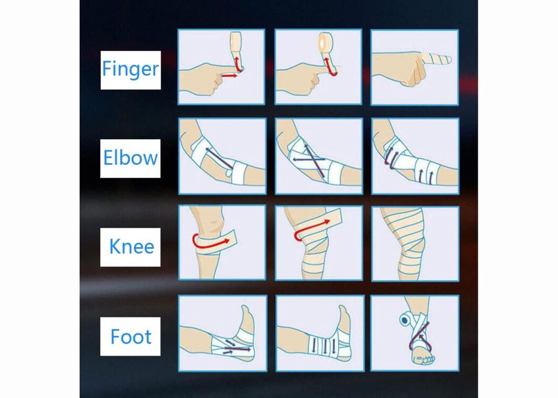 Buget Price Easytear Waterproof Sports Muscles Joints Protection Logo Prints Athletic Tape